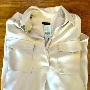 Ann Taylor Camp Shirt NWT